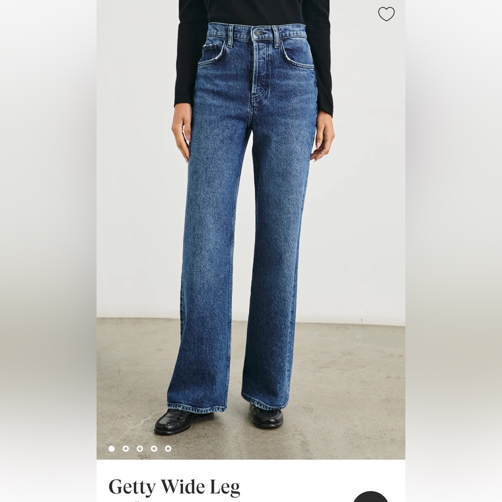 Rails (The Getty) Wide Leg Jeans